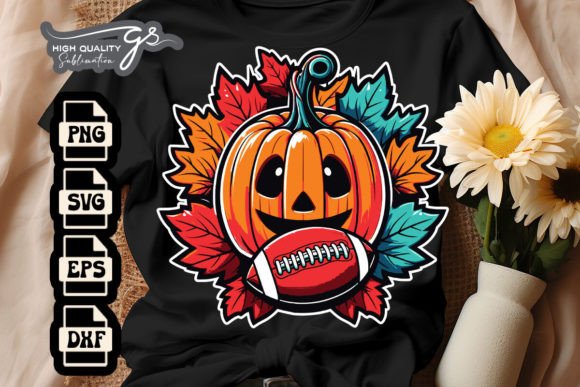 Autumn Fall American Football SVG for Crafts & Graphics Sellers