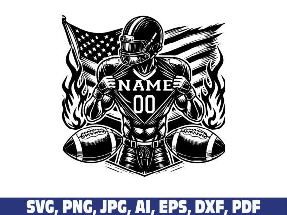 Customized Football Player Flag Svg Png: A Designer’s Real-World Embroidery Review