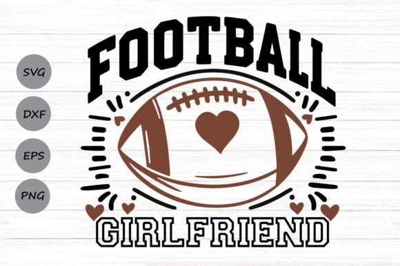 Football Girlfriend SVG: A Crafty Graphic for Lifestyle Blogging and Content Publishing
