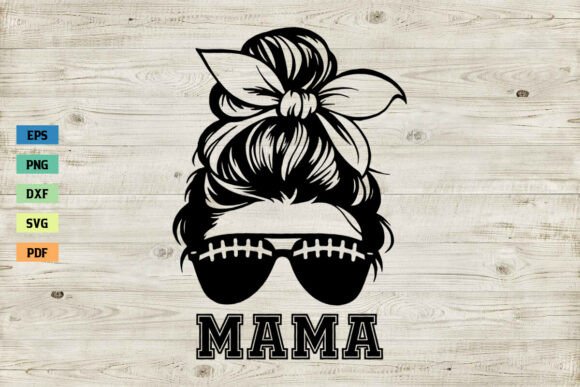 Football Mama Shirt SVG: A Crafty Graphic for Digital Sellers