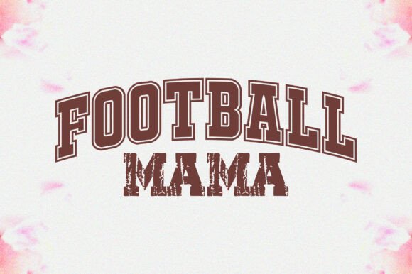 Football Mama SVG PNG Design for Crafts & Graphics