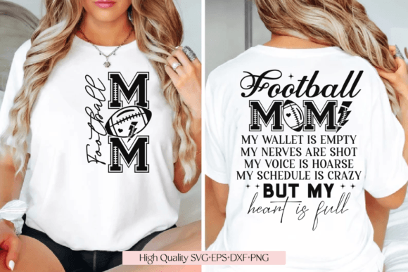 Football Mom SVG: Graphics for Crafts & Campaigns