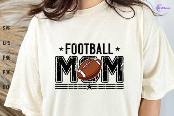 h1Football Mom Shirt SVG: A Crafty Graphic Design Asset for Local Business Branding/h1