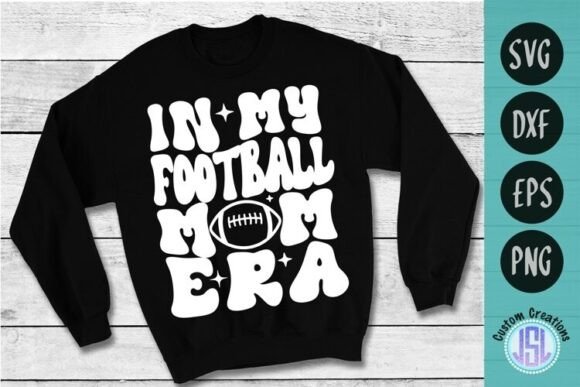 In My Football Mom ERA SVG Cut File: A Crafty Graphic for Bloggers