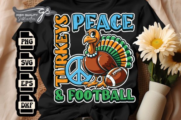 Peace Turkeys Football Thanksgiving SVG: A Designer’s Review for Client Projects