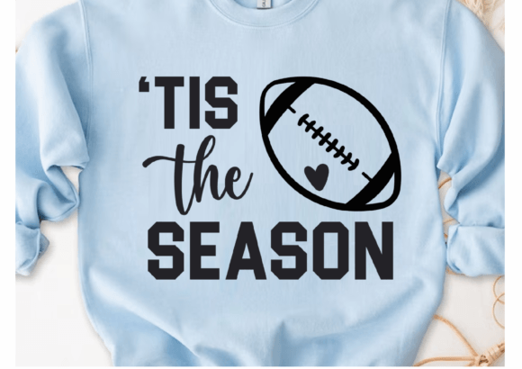 Seasonal Charm Meets Football Spirit in Tis the Season SVG Graphics