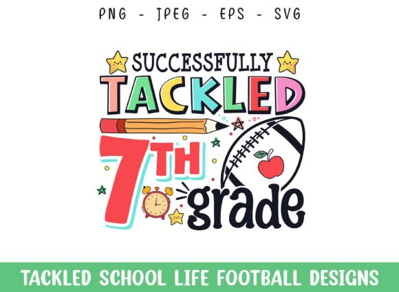 Tackled 7th Grade School Life Football